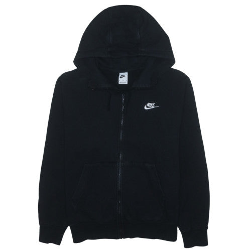 Nike Men's Black Full Zip Hoodie M Regular Fleece Sportswear