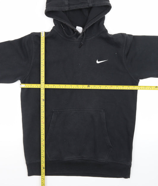 Nike Men's Black Pullover Hoodie Size M Regular Fit Sportswear