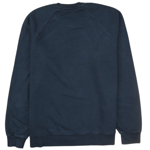 Under Armour Men's Navy Blue Loose Fit Crew Neck Sweatshirt M