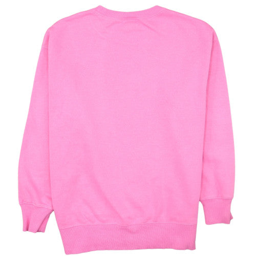 Nike Women’s Pink Crew Neck Pullover Sweatshirt Small Casual