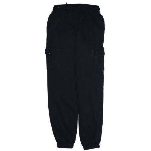 Nike Men's Black Fleece Jogger Trousers Size S Regular Fit