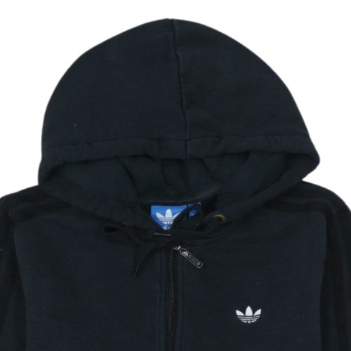Additional view of Adidas men’s black full zip hoodie s regular fit sportswear