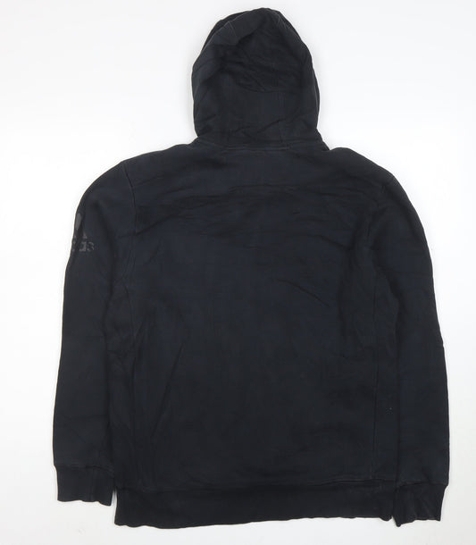 Adidas Men’s Black All Blacks Rugby Pullover Hoodie Size L