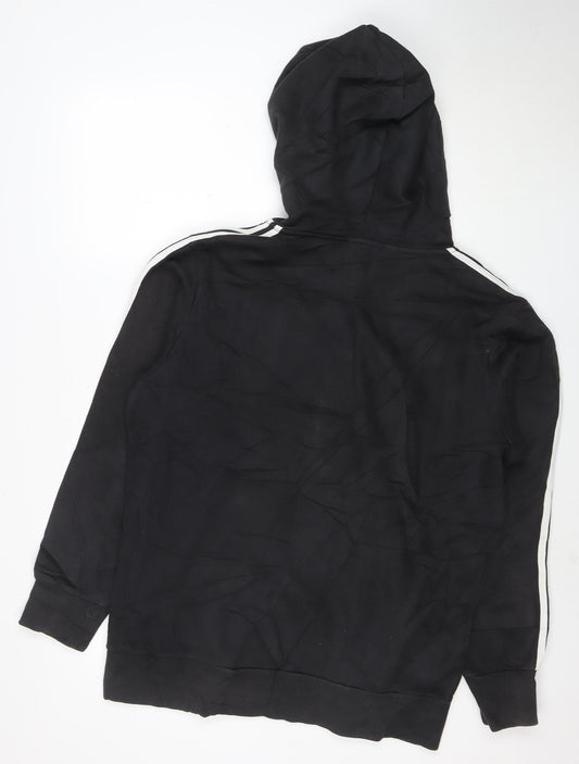 Adidas Men's Black Full Zip Hoodie Size L Sportswear Jacket