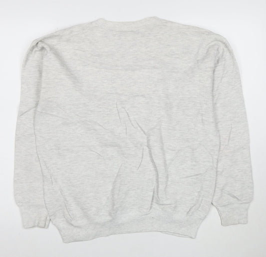 JCPenney USA Olympic Men's Grey Pullover Sweatshirt M