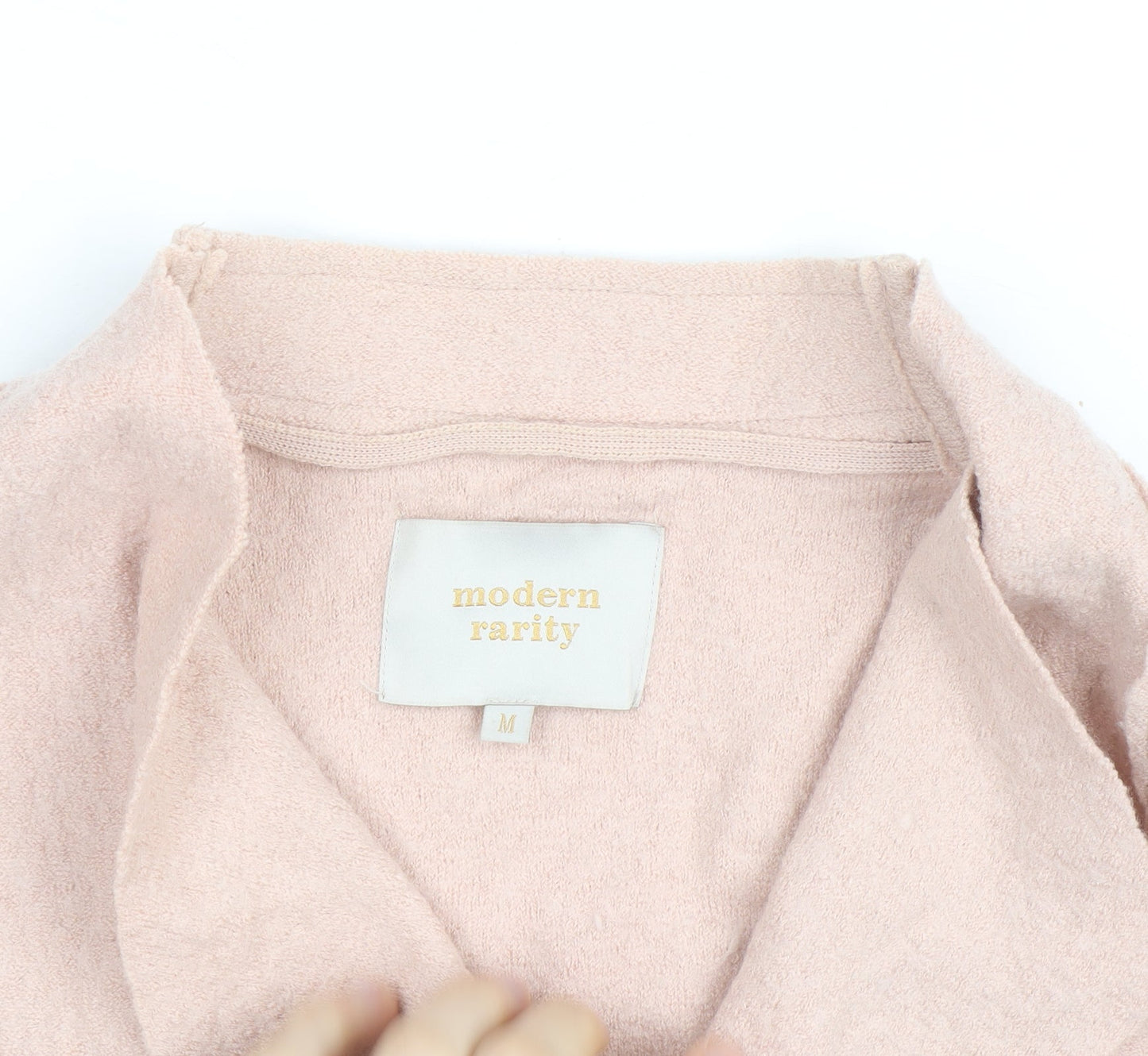 Modern Rarity Women’s Pink Wool Blend Mid-Length Coat M