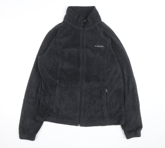 Columbia Womens Black XL Fleece Full Zip Outdoor Jacket