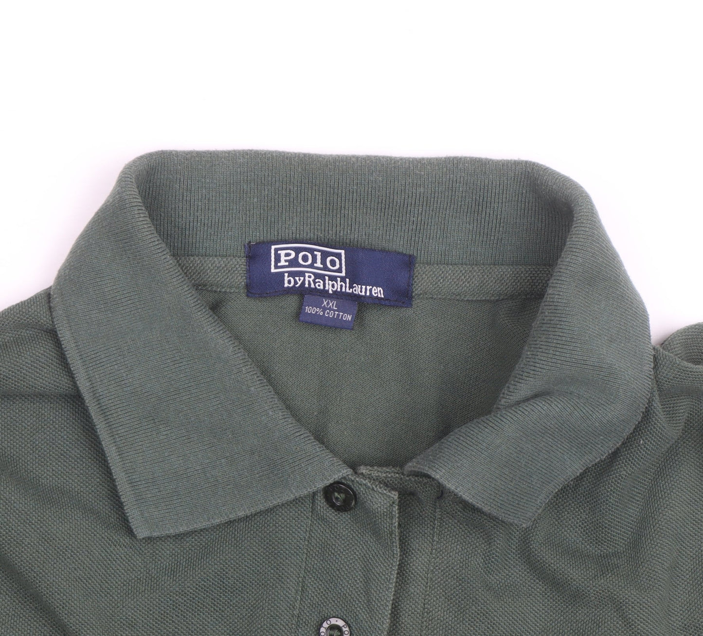 Ralph Lauren Men’s Green 2XL Classic Cotton Polo Shirt