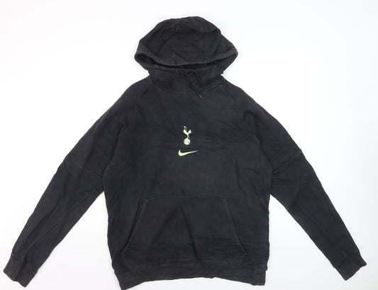 Nike Mens Black M Pullover Hoodie Tottenham Logo Sportswear
