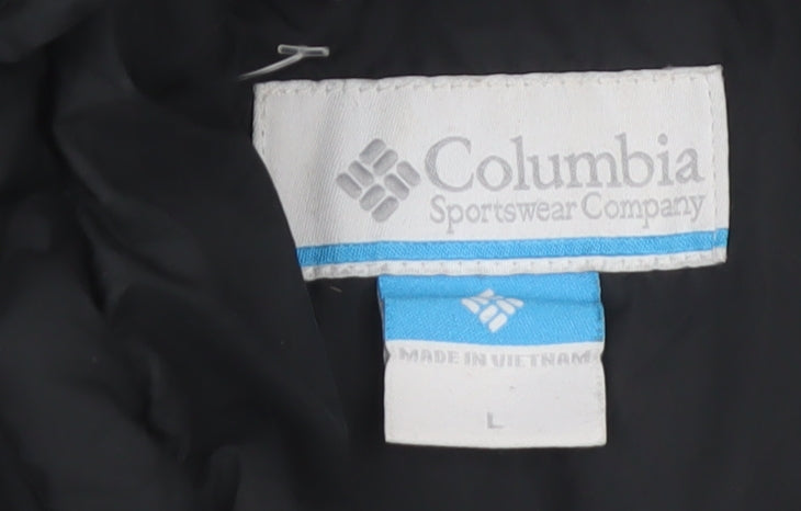 Columbia Women's Black L Puffer Jacket Winter Insulated Coat