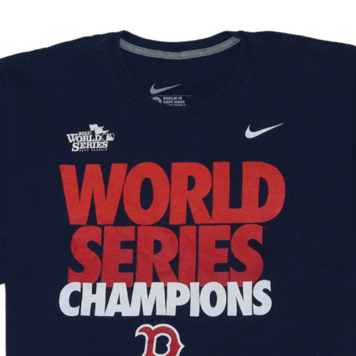 Nike Men's Navy Boston Red Sox World Series Champions XL T-Shirt