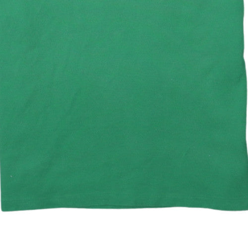 Additional view of Ralph Lauren girls’ green polo shirt xl (18-20) 100% cotton classic fit