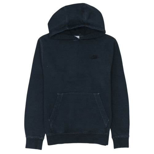 Nike Men's Black Pullover Fleece Hoodie Size S Regular Fit