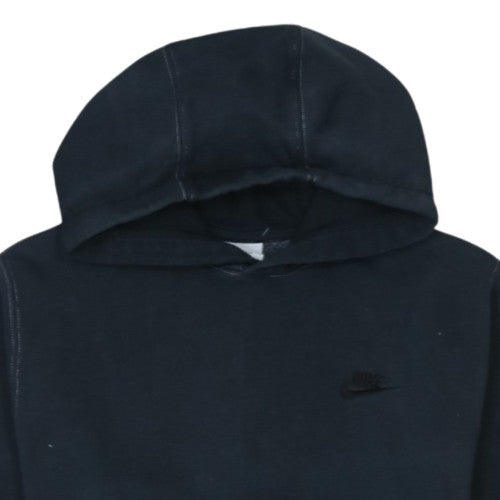 Nike Men's Black Pullover Fleece Hoodie Size S Regular Fit