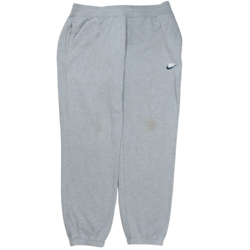 Nike Men's Grey XL Sweatpants Fleece Comfort Elastic Waist