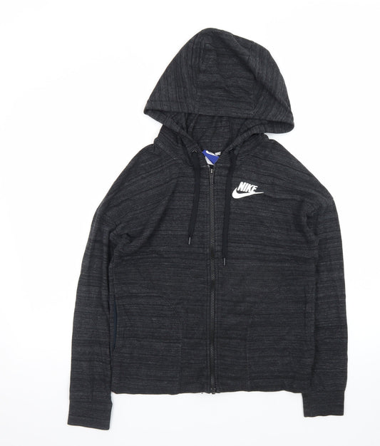 Nike Men's Black Full Zip Hoodie Small Regular Fit