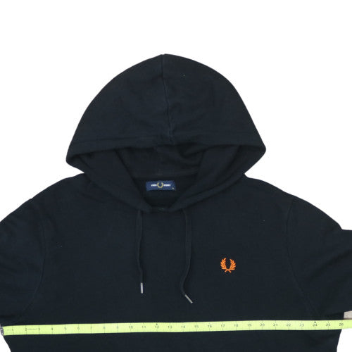 Fred Perry Men's Black XL Pullover Hoodie with Logo