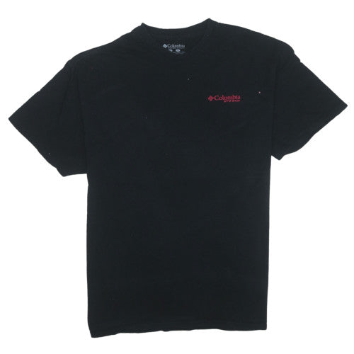 Columbia PHG Men's Black XL Graphic Cotton T-Shirt