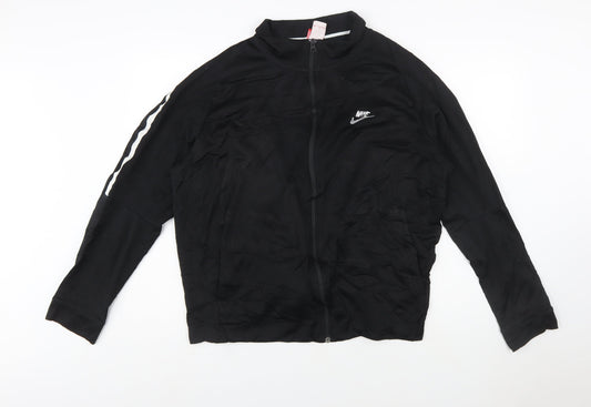 Nike Men's Black 2XL Full Zip Sports Sweatshirt Jacket