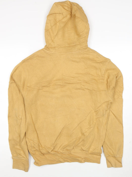 Nike Women’s Beige Pullover Hoodie XS Cotton Blend Casual Sweatshirt