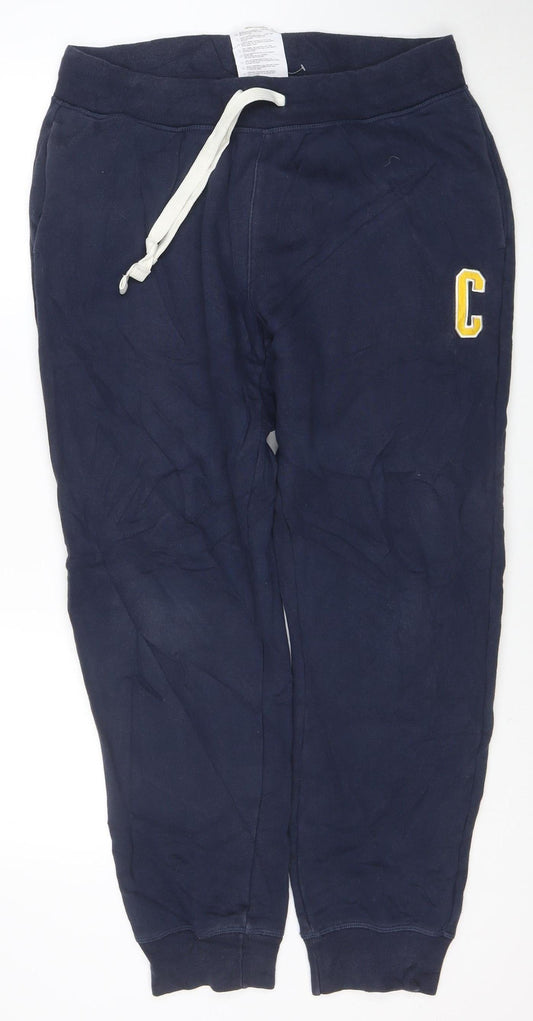 Champion Men's Blue XL Organic Cotton Jogger Sweatpants Trousers