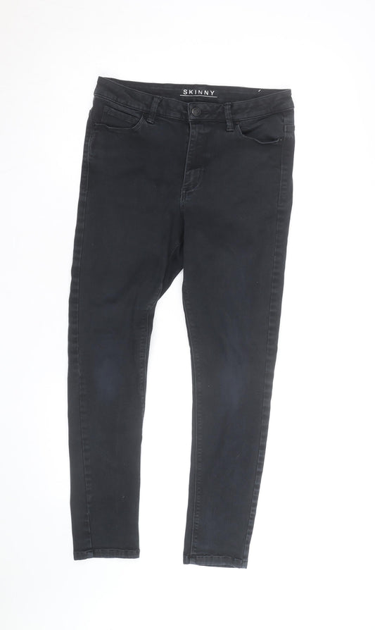 Marks & Spencer Women's Black Skinny Jeans Size 12 Regular