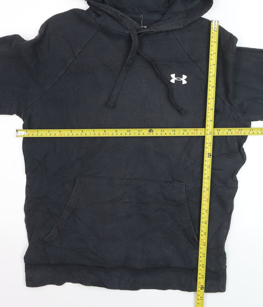 Under Armour Men's Black Pullover Hoodie Size S Fleece Sportswear