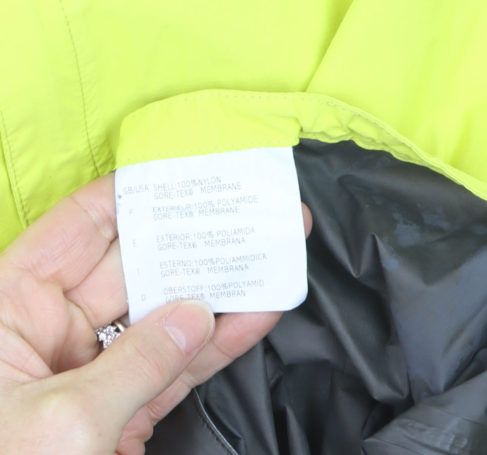 Gore Bike Wear Men's Yellow M Windproof Waterproof Cycling Jacket