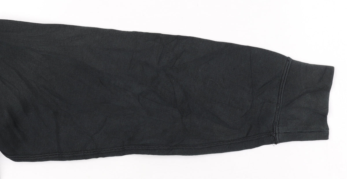 Additional view of Polo Ralph Lauren boys’ black full zip hoodie, size 18-20, cotton blend