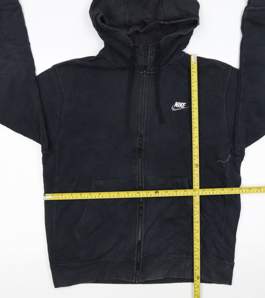 Nike Men's Black Full Zip Hoodie Size M Regular Fit