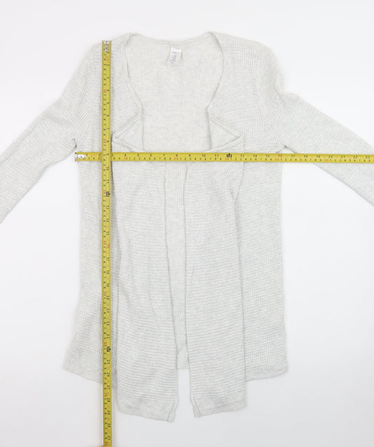 Gap Women’s Grey XS Lightweight Open Knit Cardigan