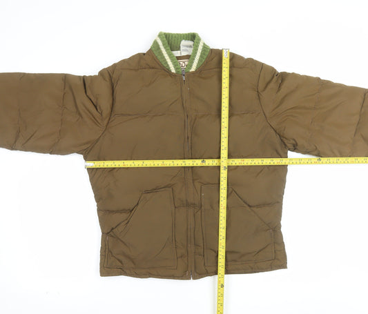 Walls Men's Brown 38 Regular Down Puffer Jacket