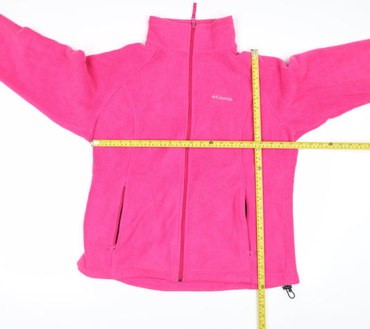Columbia Women’s Pink Full Zip Fleece Hoodie XL