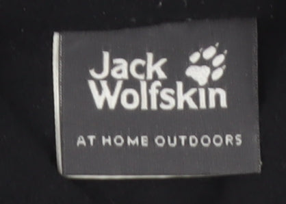 Jack Wolfskin Mens Black L Fleece Full Zip Outdoor Jacket