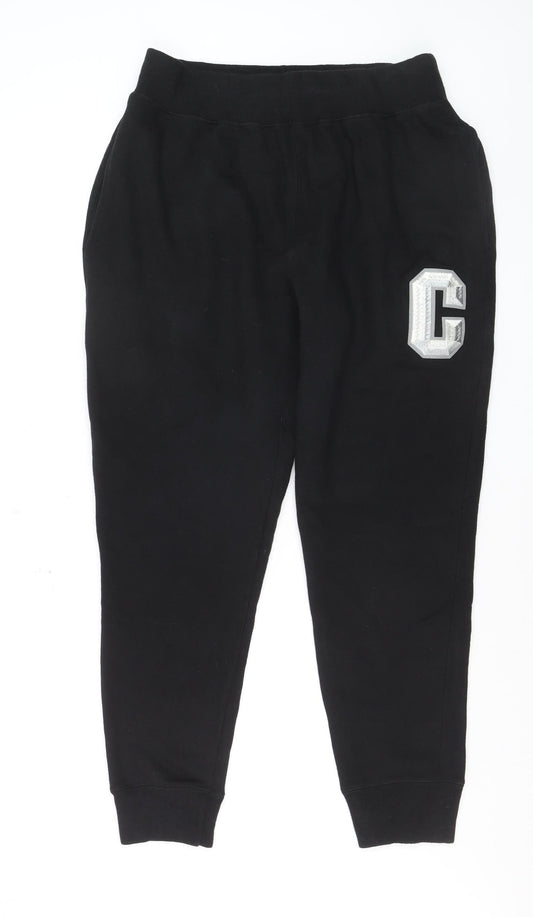 Champion Men's Black Reverse Weave Fleece Joggers Size L