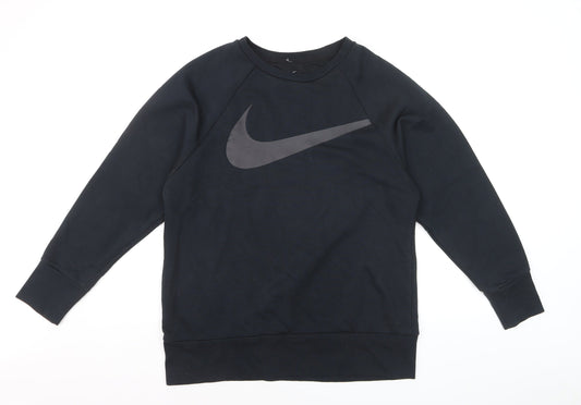 Nike Men's Black Dri-Fit Pullover Sweatshirt XS Athletic Fit