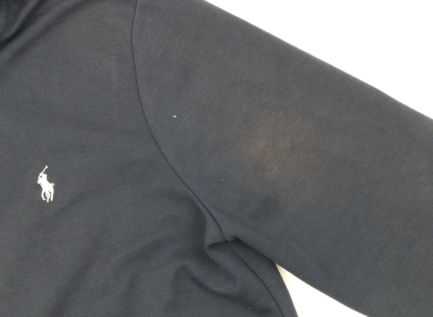 Ralph Lauren Men's Blue Full Zip Hoodie Size M Classic Logo
