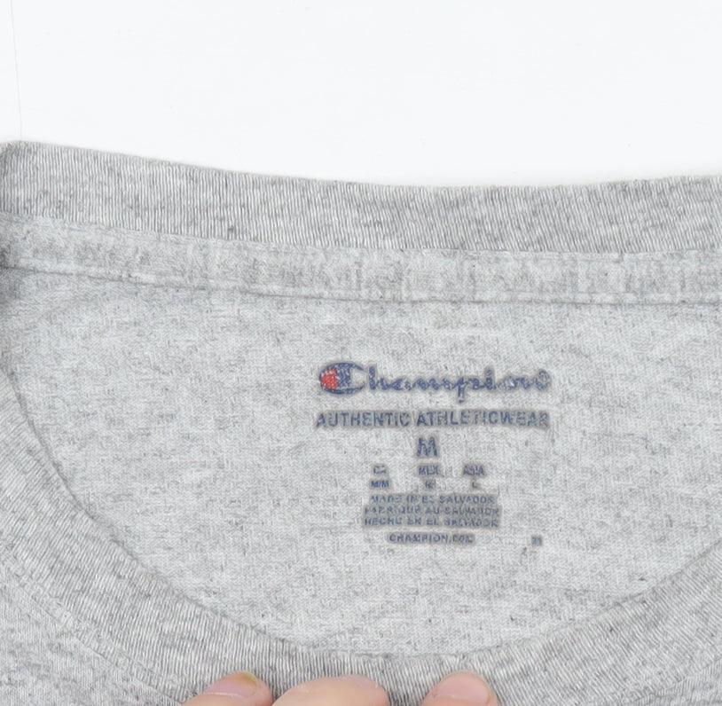 Champion Men’s Grey Harvard University Graphic T-Shirt Size M