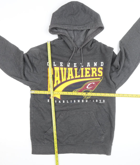 NBA Cleveland Cavaliers Men's Grey Pullover Hoodie Size S