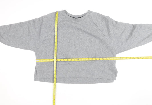 Nike Women’s Grey Dri-FIT Pullover Sweatshirt Medium