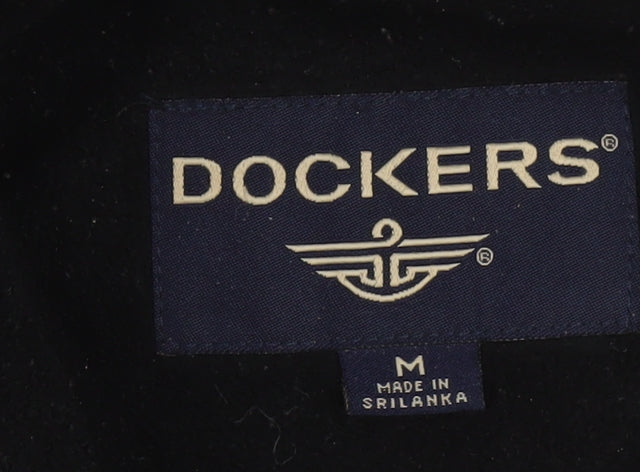 Dockers Men's Brown Hooded Waterproof Parka Jacket Size M