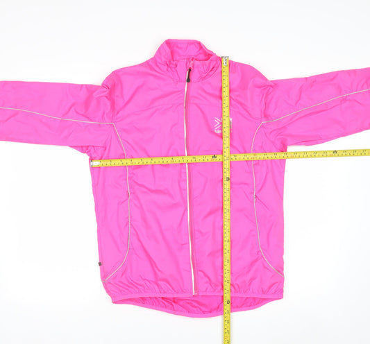 Karrimor Women's Pink Lightweight Windbreaker Running Jacket Size 12
