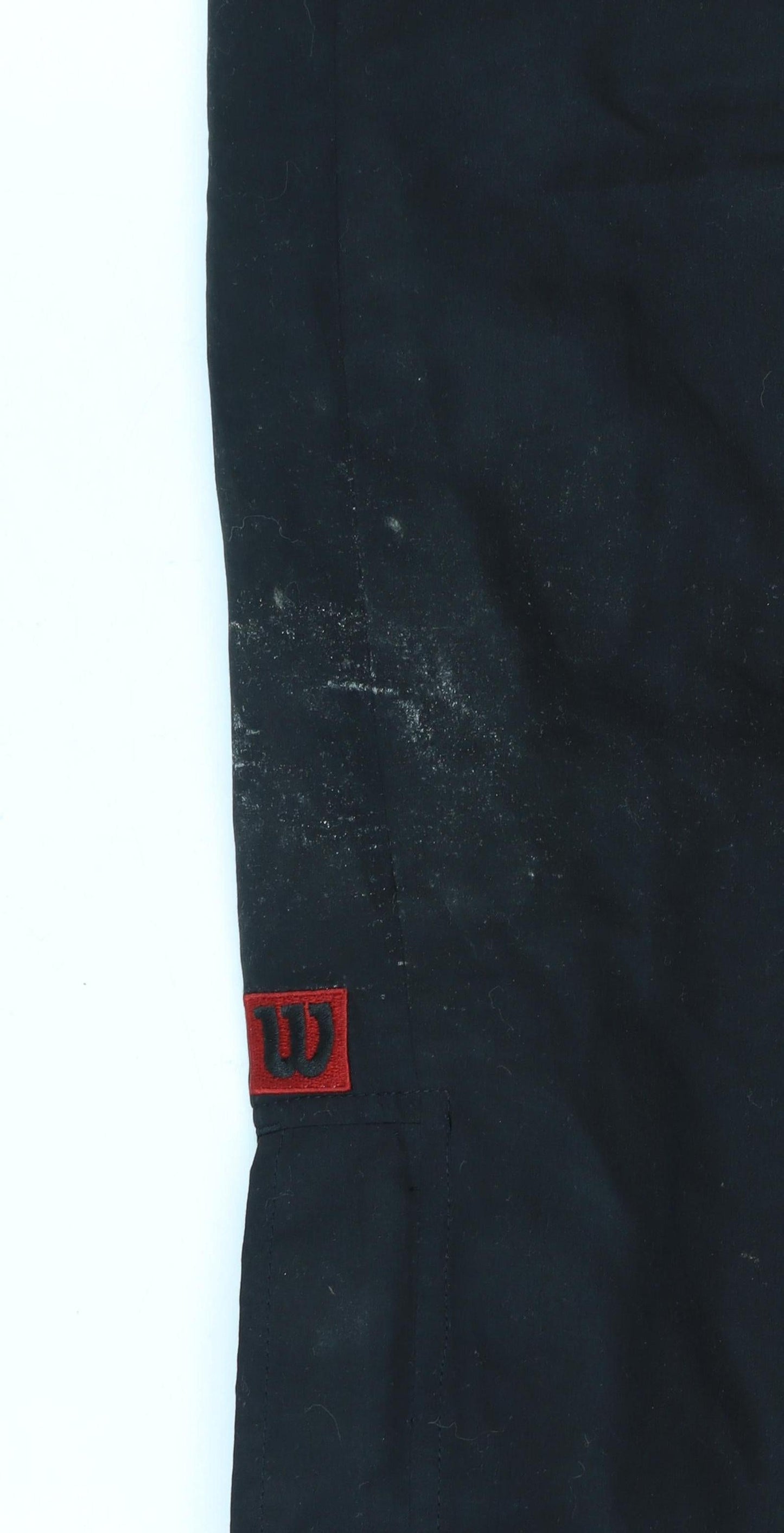 Wilson Men's Black Track Pants L Lightweight Activewear Trousers