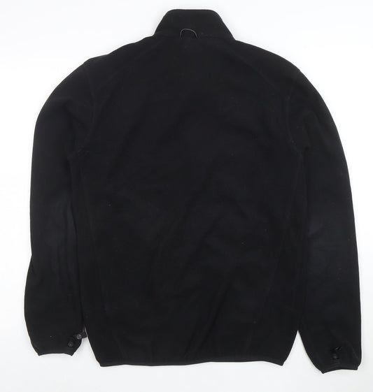The North Face Men's Black Fleece Full Zip Outdoor Jacket Size S