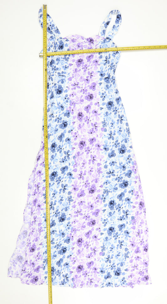 Apricot Women’s Multicoloured Floral Maxi Dress UK 8 Sleeveless