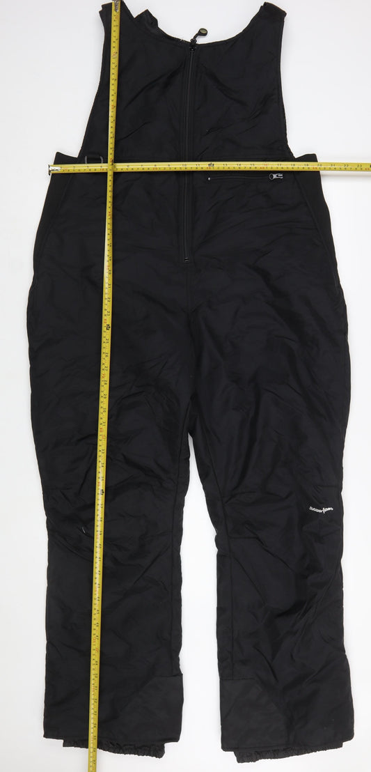 Outdoor Gear Women's Black 2XL Snow Pants Waterproof Insulated Winter Trousers