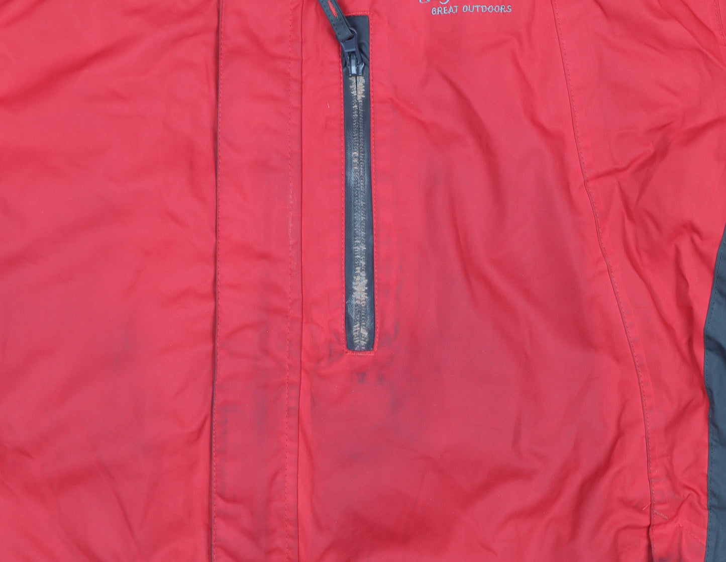 Regatta Men's Red Waterproof Hooded Hiking Jacket Size L 42in