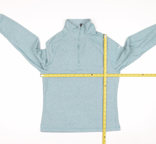 Trespass Women’s Blue 1/2 Zip Pullover Sweatshirt UK 8 XS