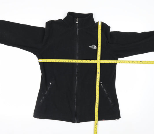 The North Face Women's Black Fleece Full Zip Hoodie M