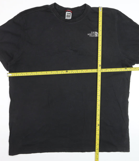 The North Face Men's Black 2XL Graphic Outdoor Cotton T-Shirt